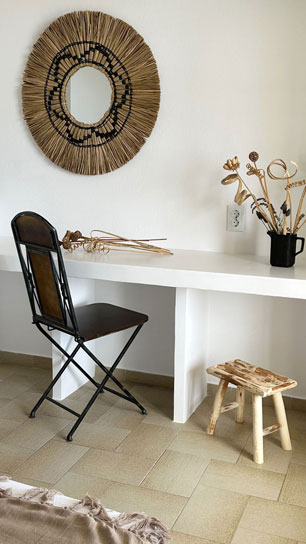 Το δωμάτιο Πέλαγος στα καταλύματα LightView