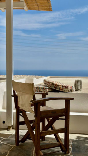 ΜΠαλκόνι με θέα στη θάλασσα