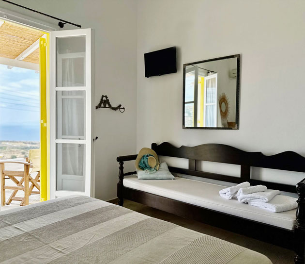 Δίκλινο δωμάτιο Θάλασσα με καναπέ